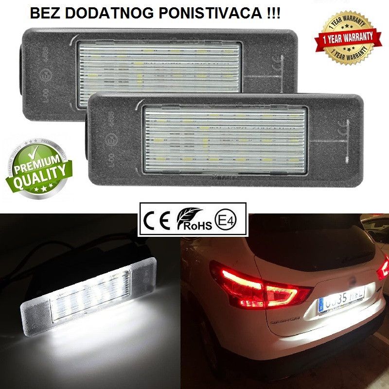 LED SIJALICE ZA OSVETLJENJE TABLICE - NISSAN 032006 Beograd Zemun